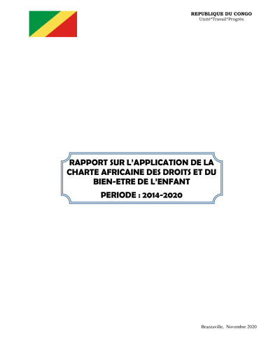 Rapport Sur L’application De La Charte Africaine Des Droits Et Du Bien ...